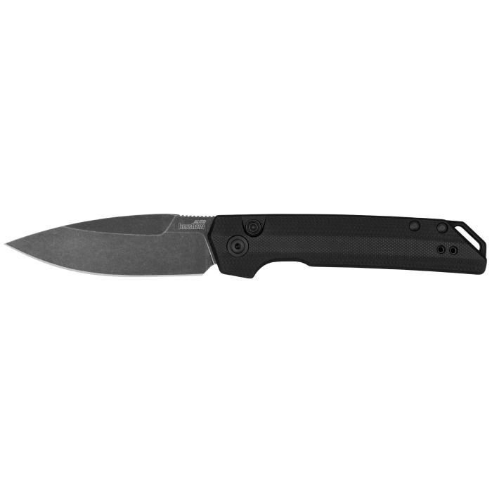 Kershaw Launch Iridium G10 MagnaCut Spear Point Black G10 Aluminum Handle Made in USA