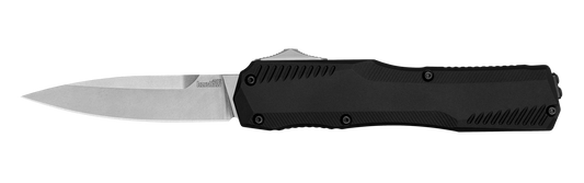 Kershaw 9000 Livewire OTF Knife 3.3" CPM-MagnaCut Stonewashed Spear Point Blade