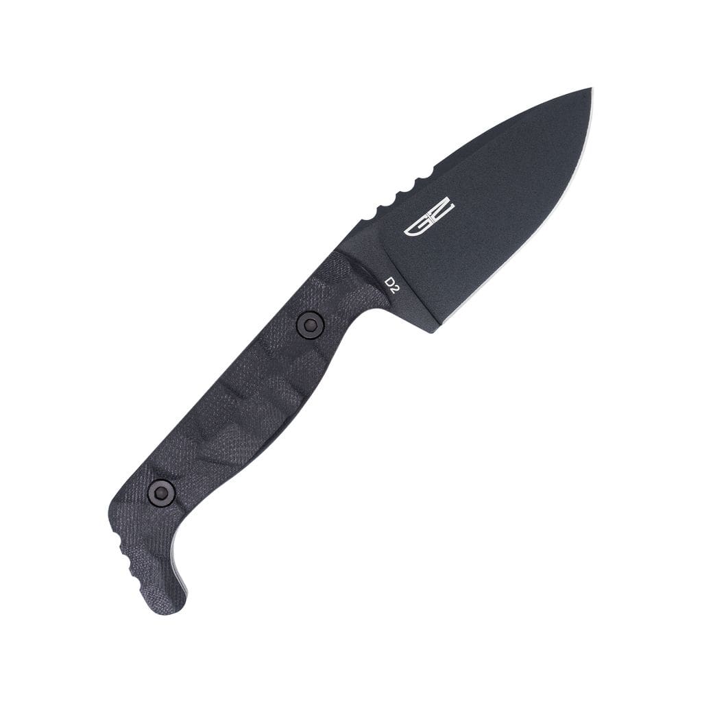 Cobratec small Kingpin fixed blade black CTKPSBLK