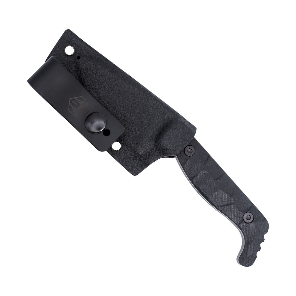 CobraTec Knives Kingpin S Black 3.25" Fixed Blade