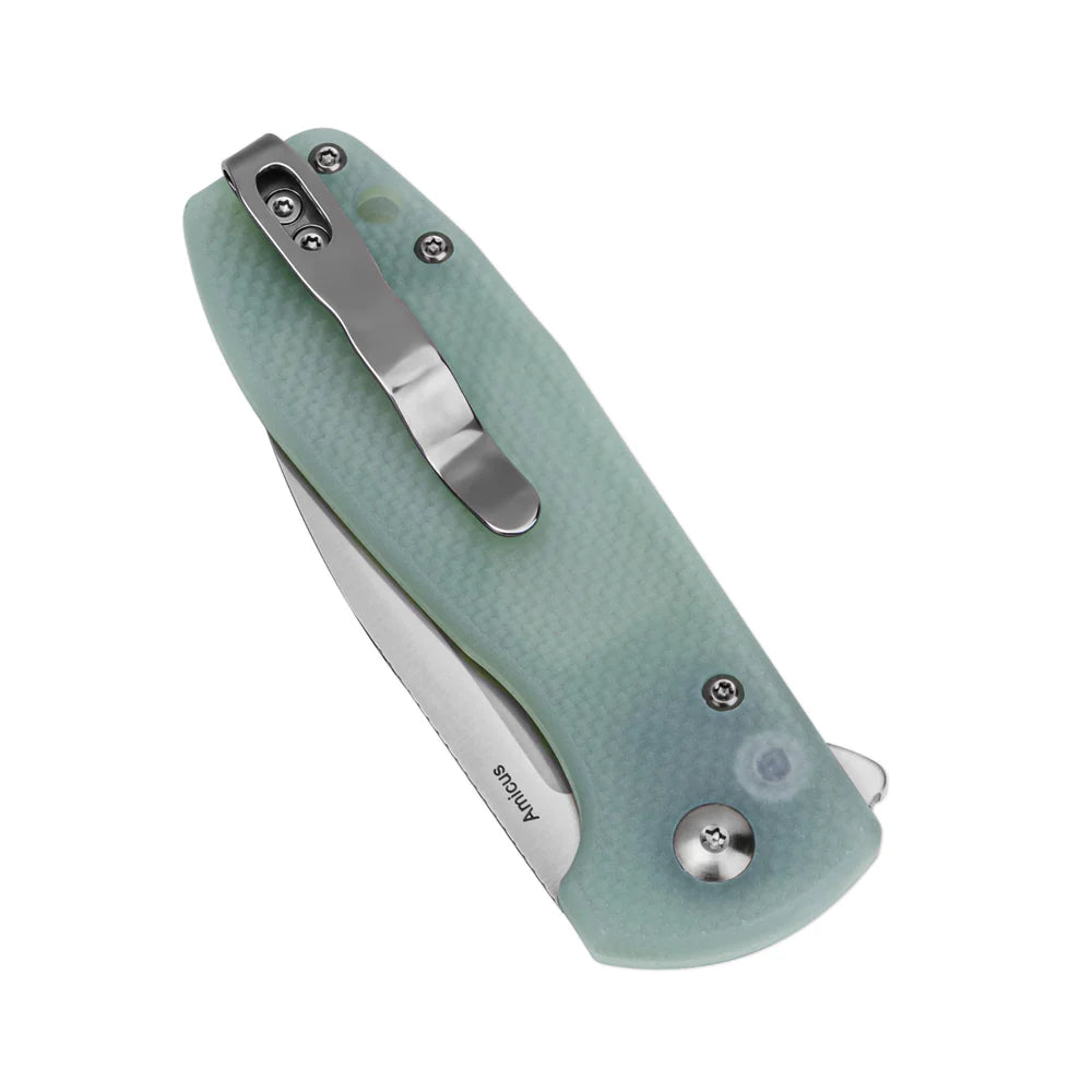 Kizer Amicus, Jade 2.95" 9Cr18MoV Blade, G10 handle L3002A2