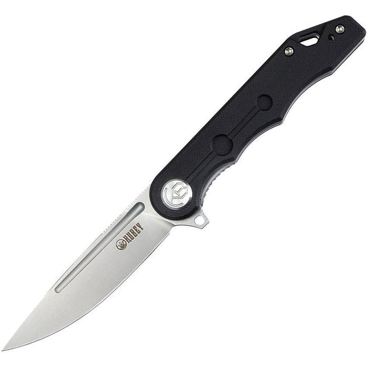 Kubey Mizo KU312A Folding Knife – AUS-10A Blade | Black G10 Handle
