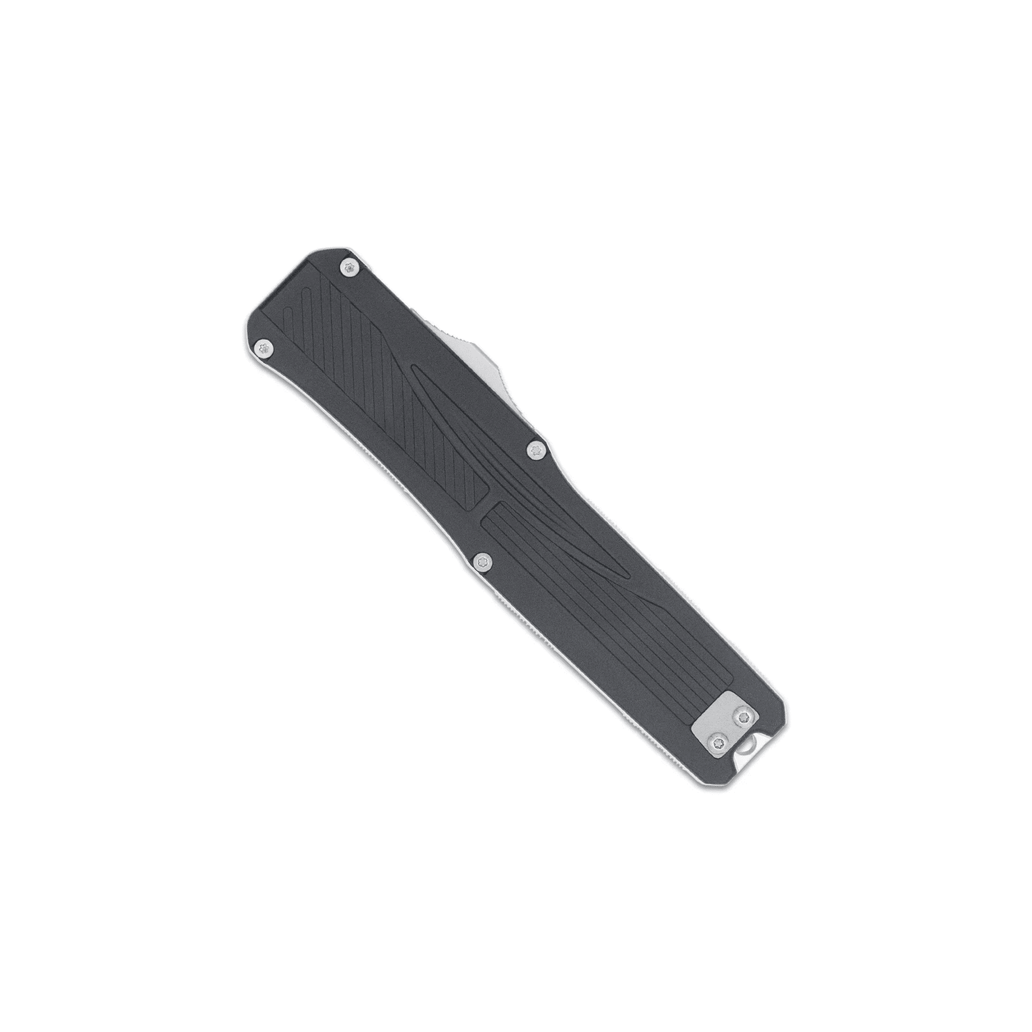 CobraTec Legend OTF Knife VG-10 Blade, Black Lightweight CNC Aluminum CTLGDBLKTNS