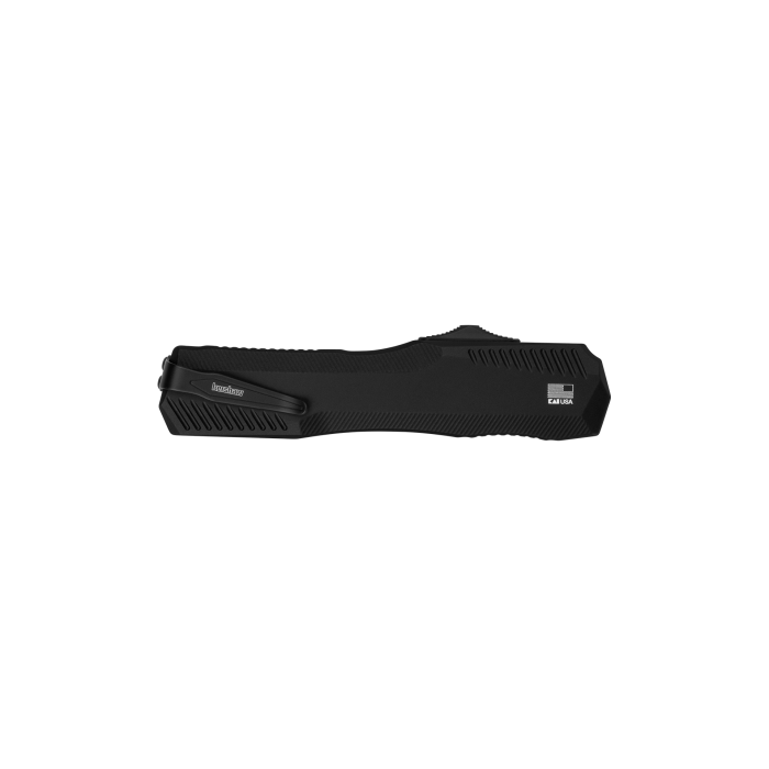 Kershaw Livewire Reverse Tanto OTF Automatic Knife Black (3.4" Black SW) 9000R (Copy)