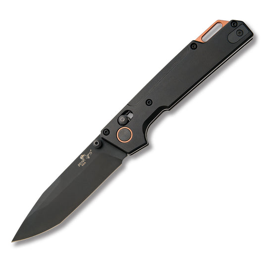 Bear & Son Nekama I Folding Knife Tanto Blade MC-1000-ALBK-B