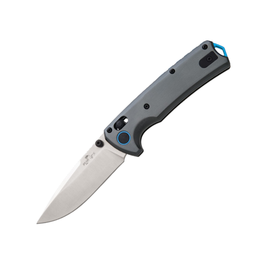 Bear & Son Nekama™ II Drop Point - Gray/Blue MC-1100-ALGY-S
