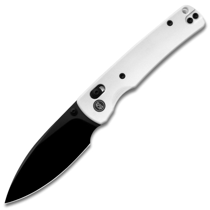Miguron Vakor Axis Lock Black G10 Handle Stonewashed 14C28N Blade MGR817AWH