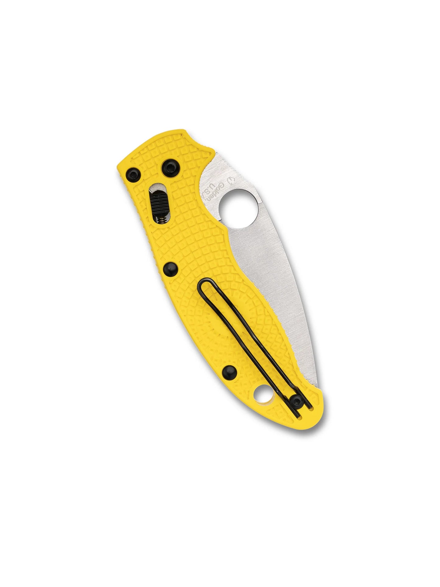 Spyderco Manix 2 MagnaCut Salt Lightweight Yellow Handle C101PYL2