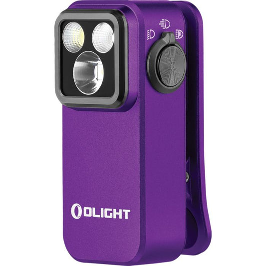 Olight Oclip Pro Clip Light Purple