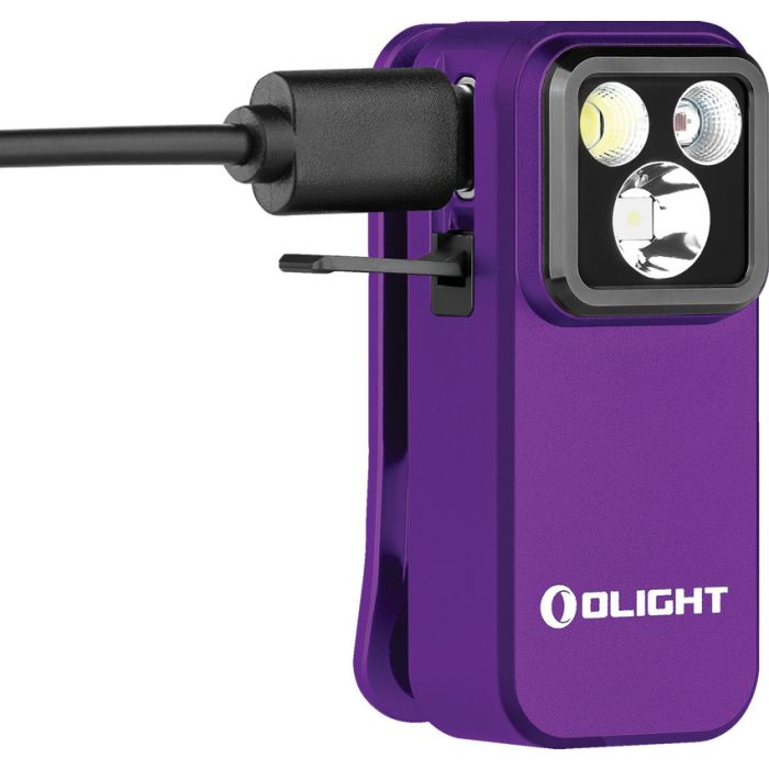 Olight Oclip Pro Clip Light Purple