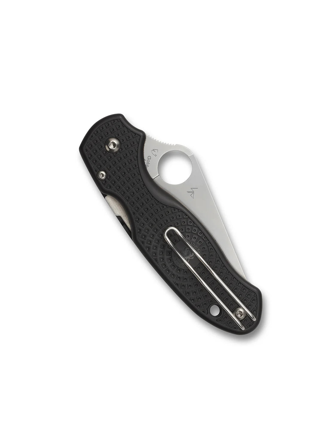 Spyderco Para 3 Lightweight Compression Lock Knife Black FRN 3" Satin Blade C223PBK