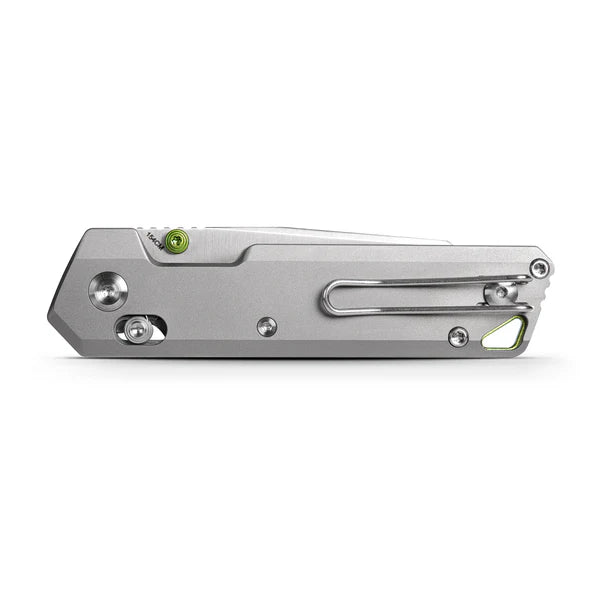 Vosteed Parallel – Ultra-Thin Titanium Crossbar Lock Knife (154CM Satin Blade, 2.90") A3503