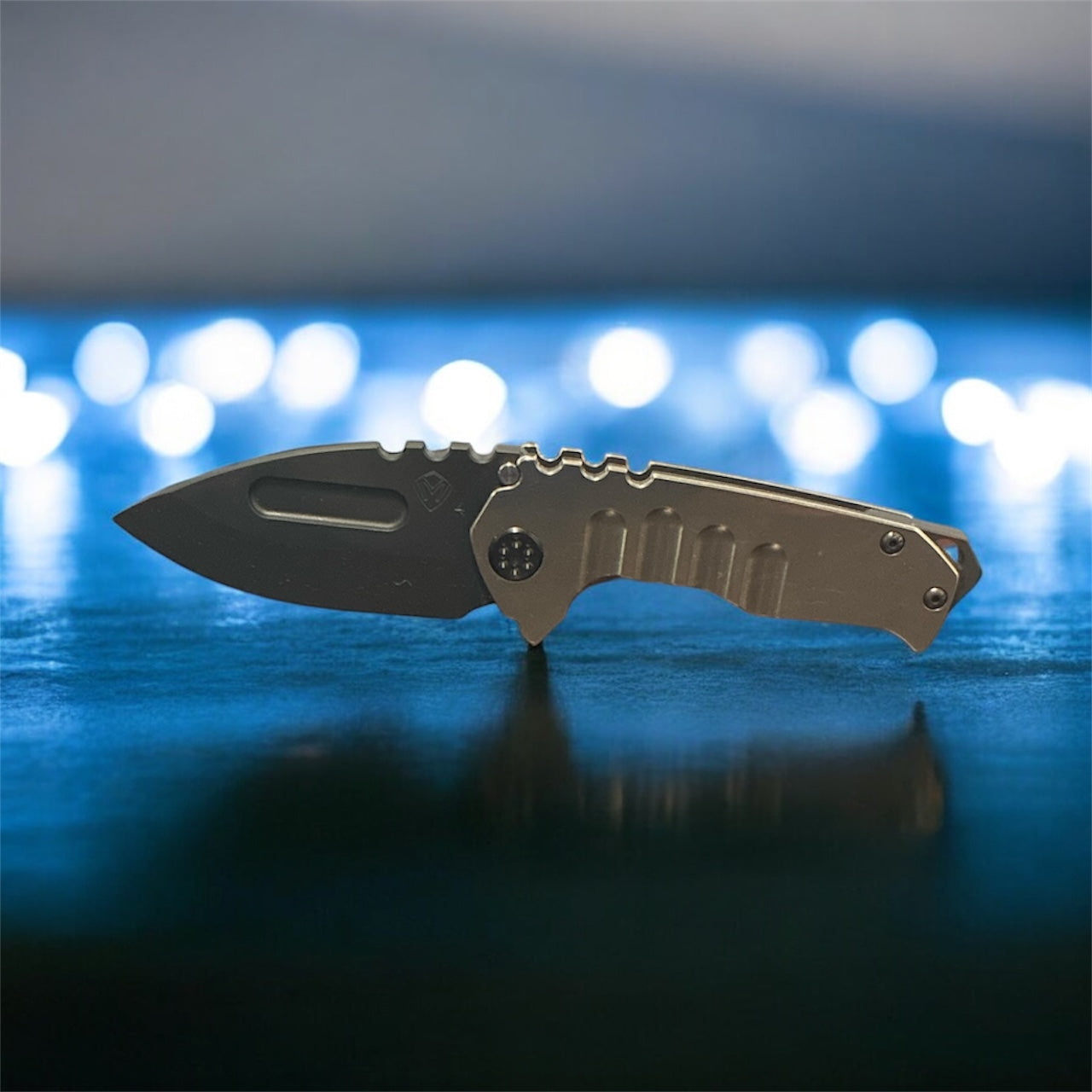 Medford Praetorian Genesis T – S45VN DLC Drop Point | Tumbled Handle & Spring