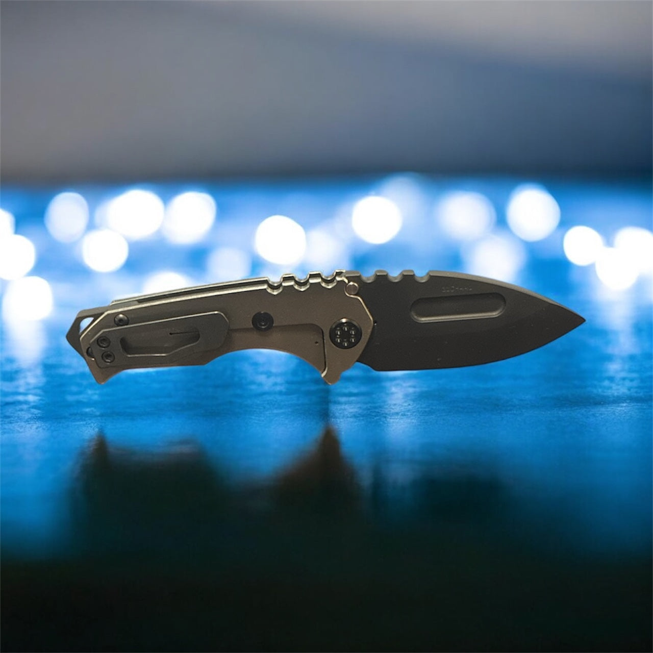 Medford Praetorian Genesis T – S45VN DLC Drop Point | Tumbled Handle & Spring