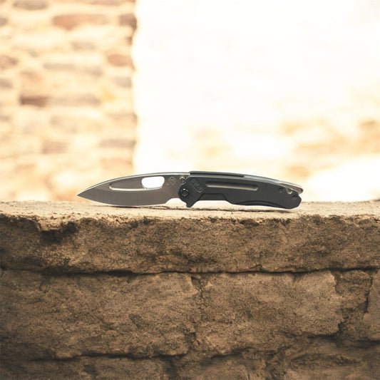 Medford Infraction – S45VN Tumbled Blade | DLC Handle & Spring