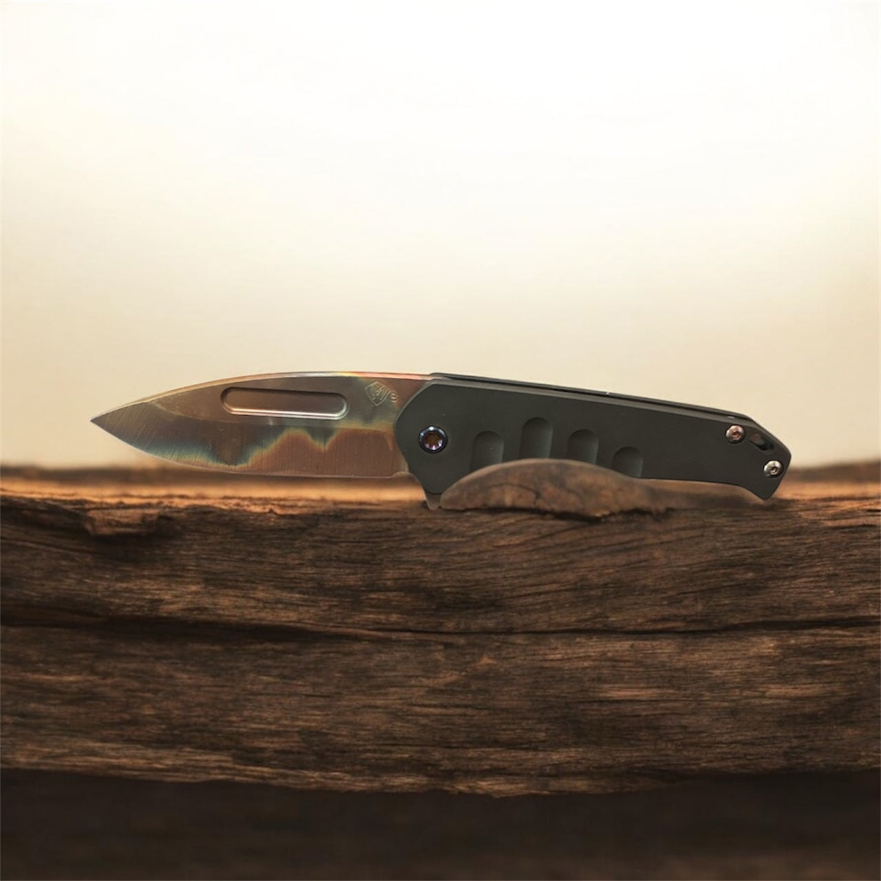 Medford Praetorian Slim Flipper – S45VN Vulcan Drop Point, DLC Handle & Spring