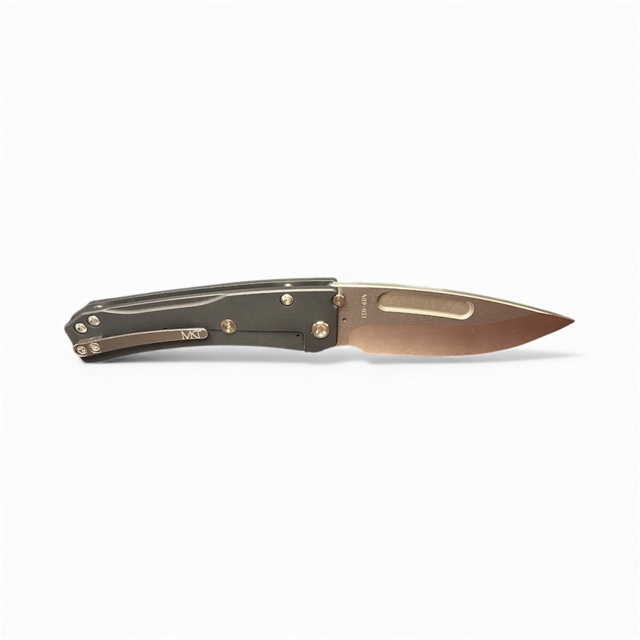 Medford Slim Mid – CPM S45VN Tumbled Drop Point Blade, DLC Handle & Spring
