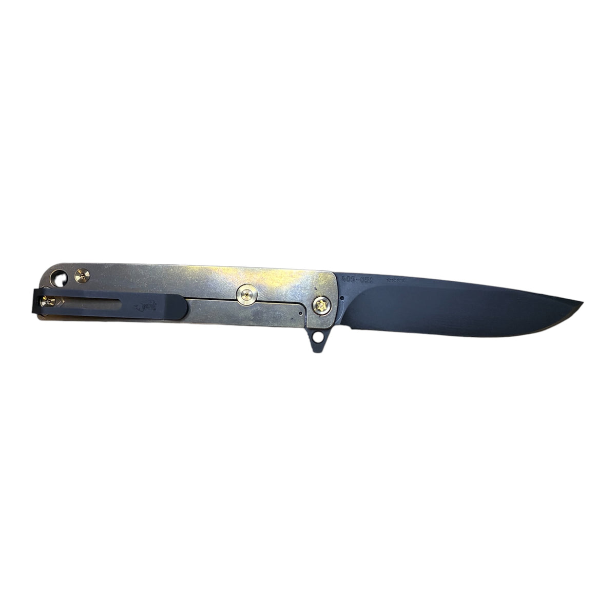 Medford M-48 S45VN DLC Folding Knife – Green Handle, Bronze Accents MK212