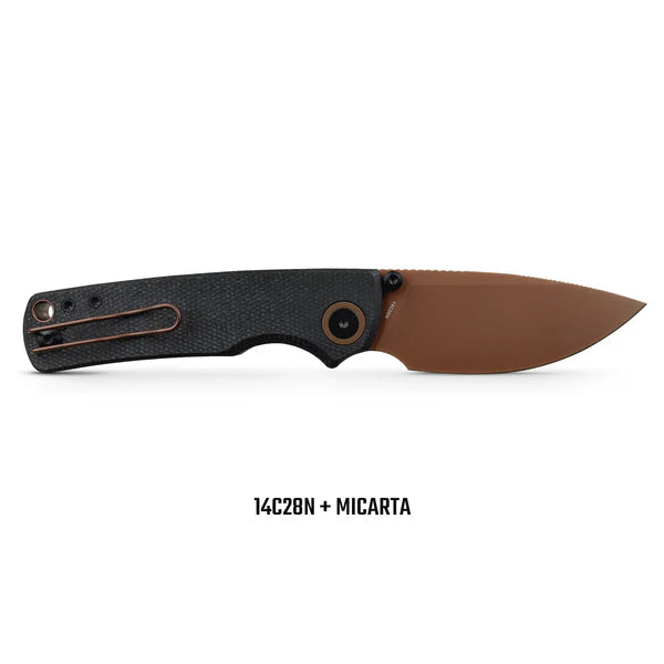 Vosteed Porcupine - Top Liner Lock (2.99" 14C28N Blade & Micarta Handle) - A2610