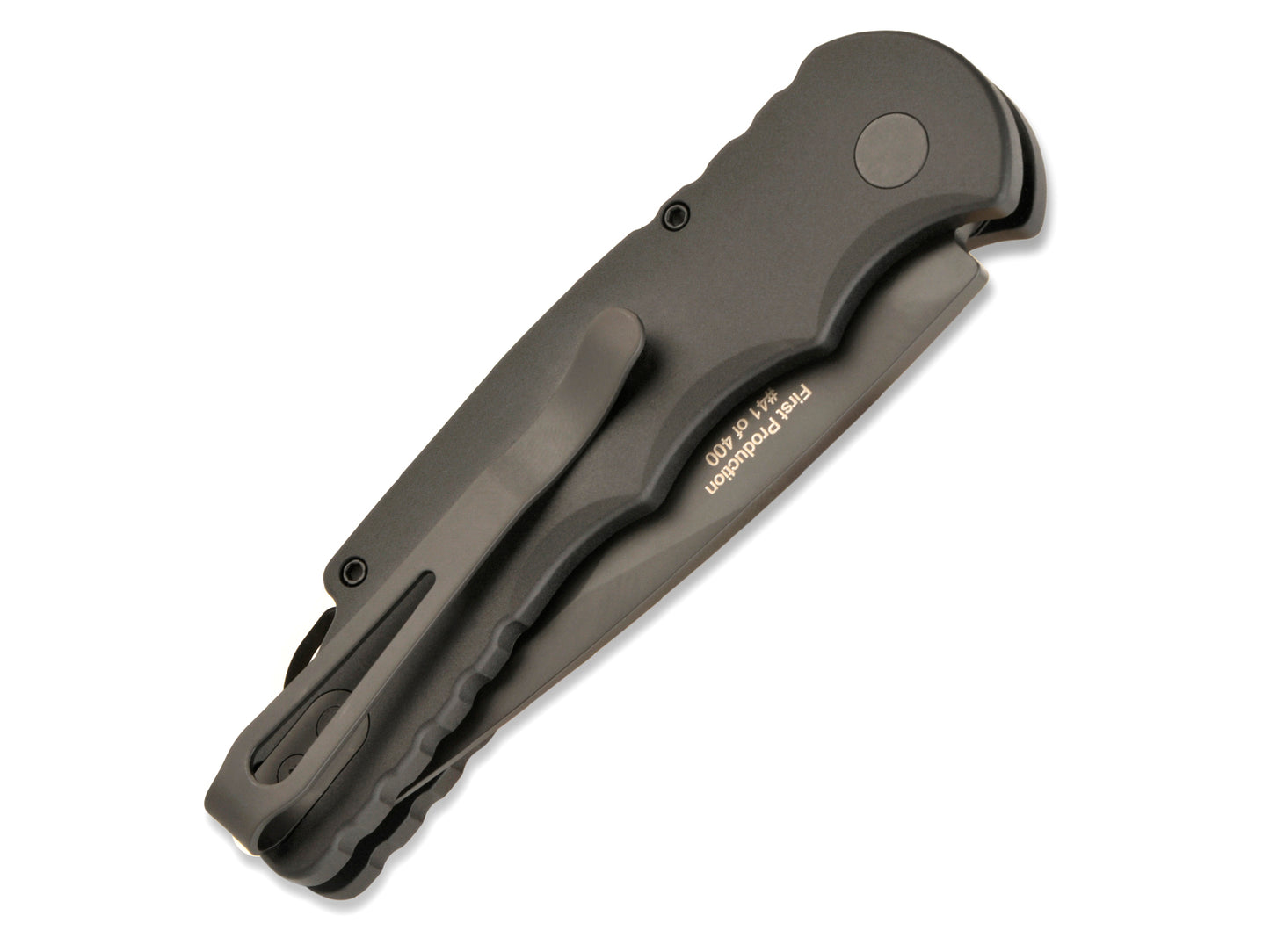 Pro-Tech Tactical Response 5 Auto - Black 3.25" S35VN DLC Black DP T503