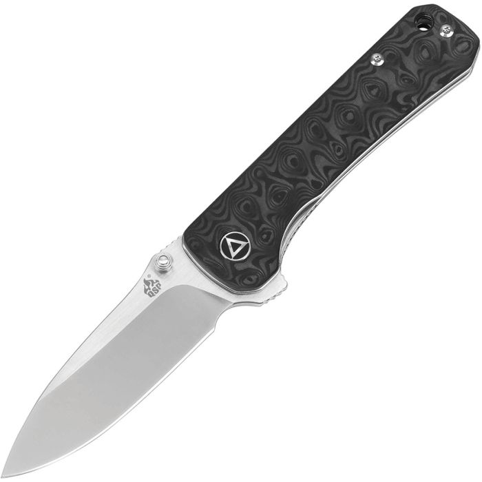 QSP Hawk Linerlock Folding Knife – Carbon Fiber Handle, 3.25" CPM S35VN Blade QS131C