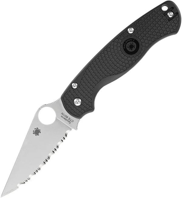 Spyderco Para Military 2 – Serrated Performance with Legendary Precision C81SBK2