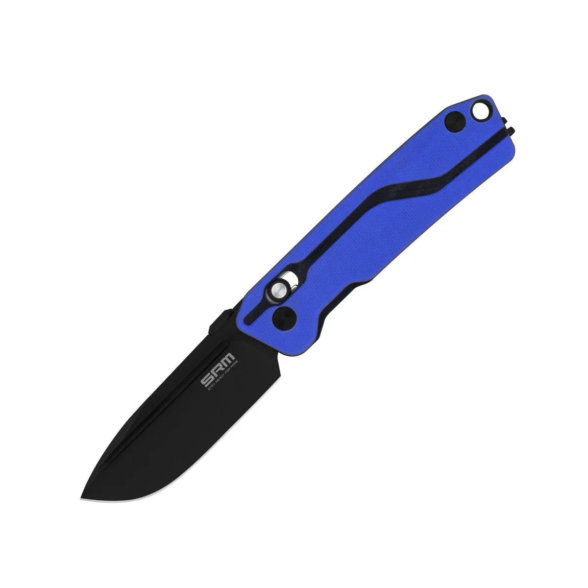 SRM Rubik 7228-GI Folding Knife – D2 Blade | G10 Handle | Ambi Lock