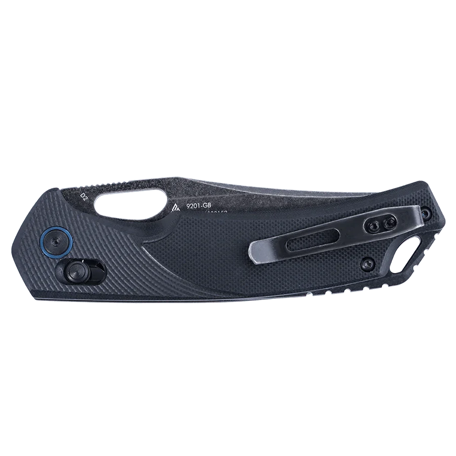 SRM Ambi Lock Folding Knife Retreiver 9201-GW (D2 Blade, G10 Handle)