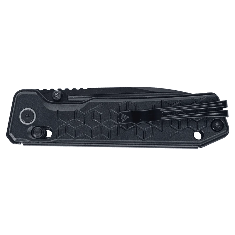 SRM Ambi Lock Folding Knife Rubik 7228B-AB (14C28N Blade, Aluminum Handle)