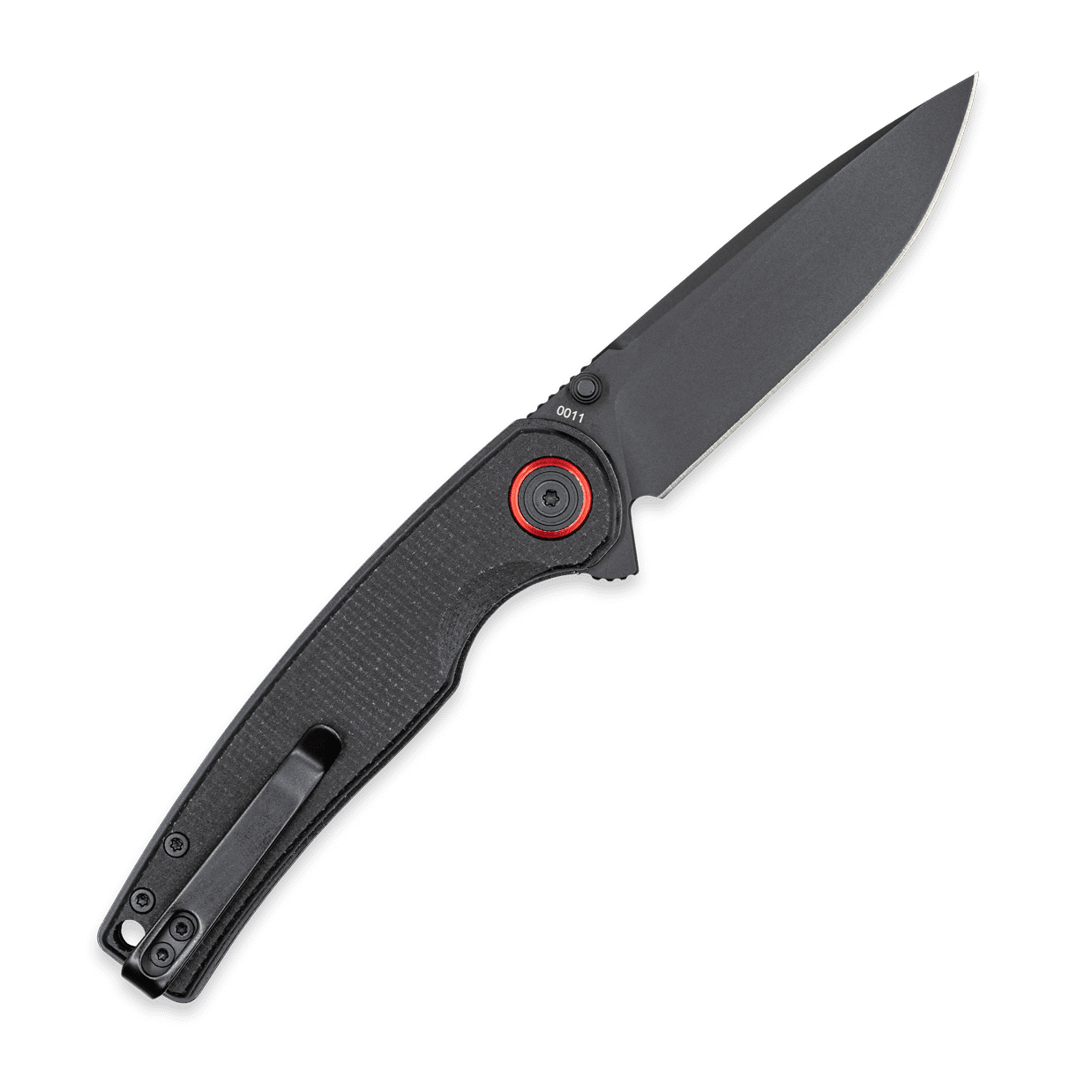 CobraTec Riptide Black D2 Steel EDC Folder Premium G-10 CTSAMSONBLK