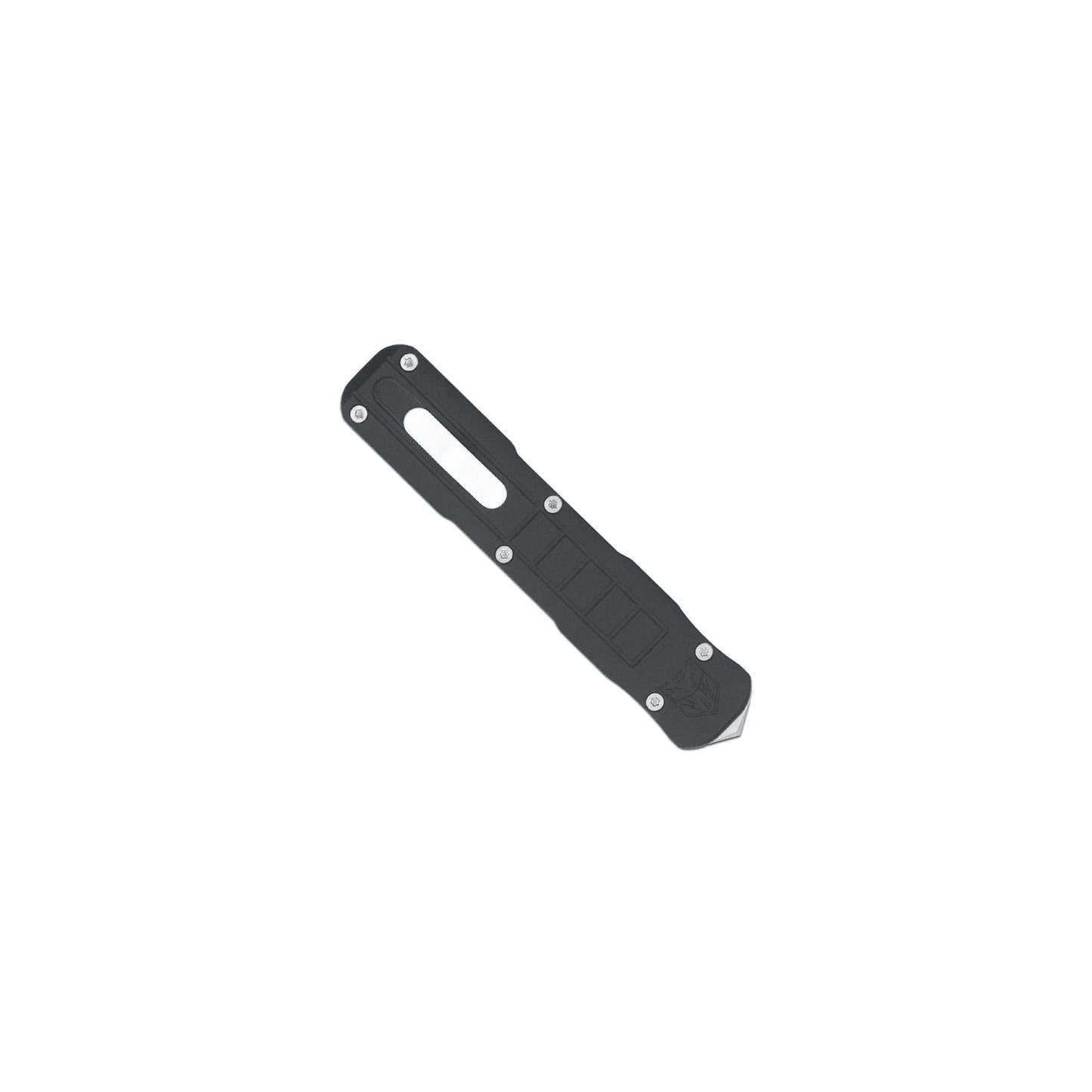 CobraTec Raptor — Small OTF Knife (D2 Blade, 6061-T6 Aluminum) CTSRPTBLKDNS