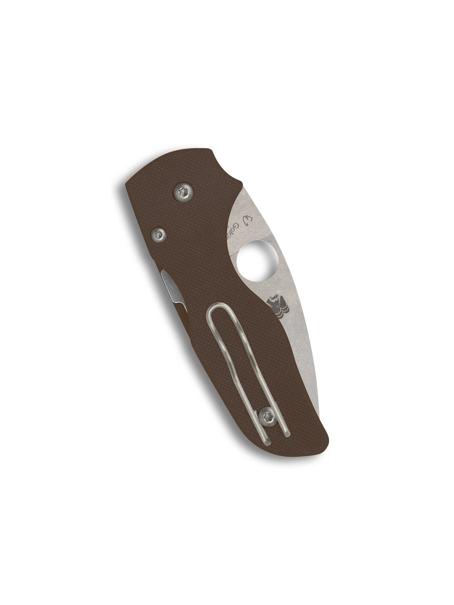 Spyderco Lil' Native Sprint Run CPM 15V Blade Brown G-10 Handle Compression Lock