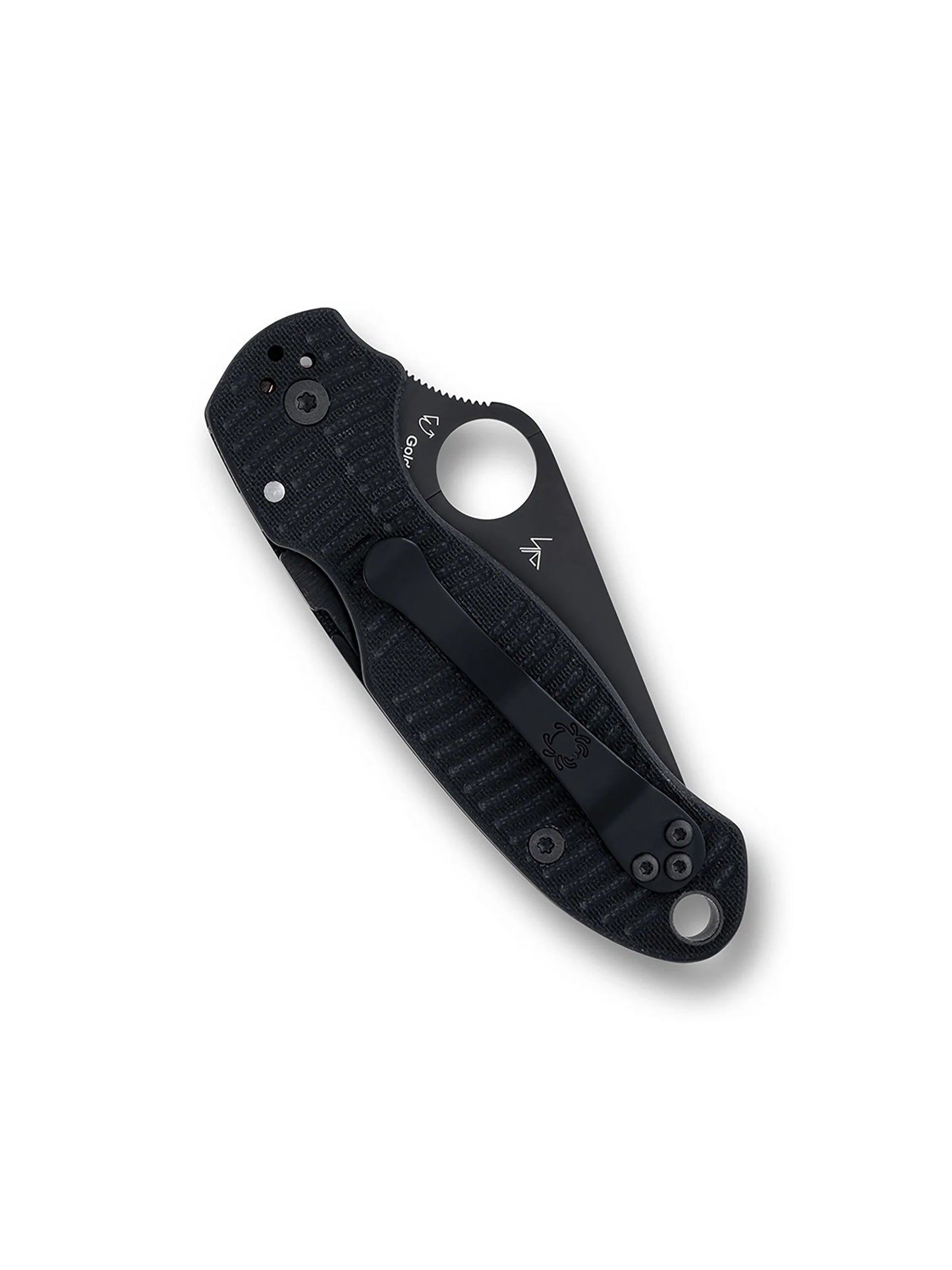 Spyderco Para 3 Salt Black CPM MagnaCut G-10 Handle Compression Lock