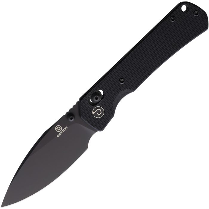 Defcon® Ultra Lite Axis Lock Folding Knife – Black G-10, 14C28N (TD011FBK)