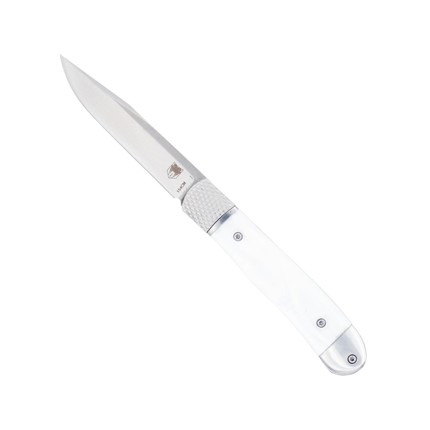 Cobratec Trapper  White Abalone with 154CM CTTHRWTABA154CM
