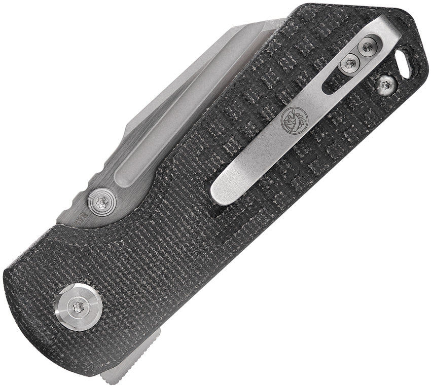 Vosteed Hedgehog Top Linerlock Black VOSA1303