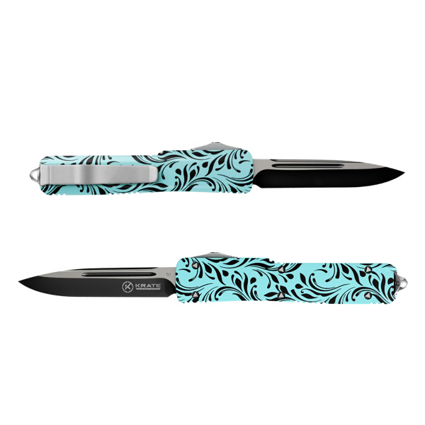 KRATE Serenity OTF Knife KRT-OTF-SSBC-GBS-S0D2K