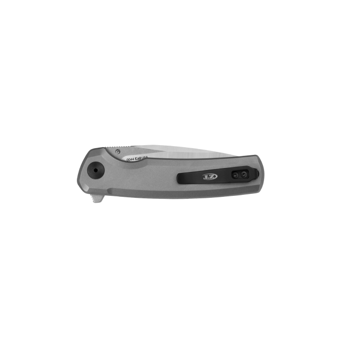 Zero Tolerance 0044 Button Lock Knife Gray Titanium 3.25" Satin Blade