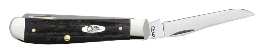 Case XX Jigged Buffalo Horn Mini Trapper CA65016