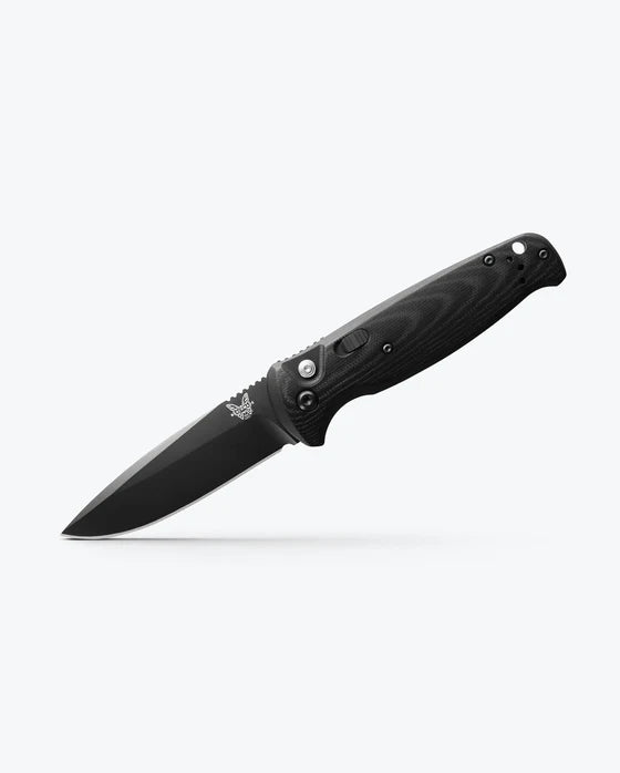 Benchmade CLA Drop Point Automatic Knife Black G-10, 3.4" blade 4300BK