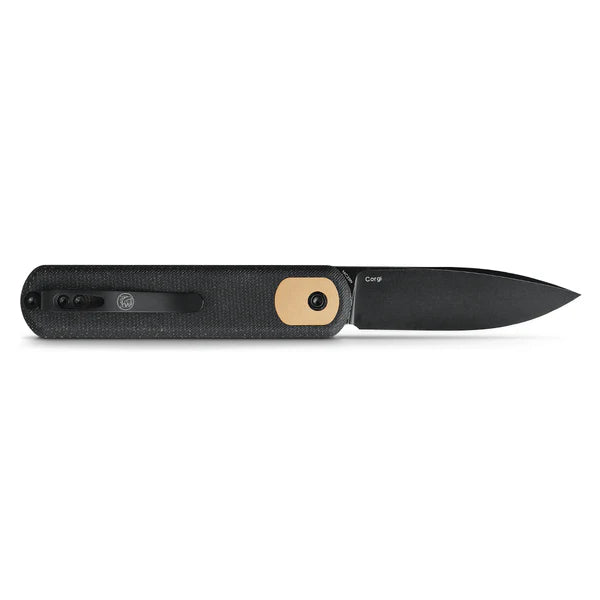 Vosteed Corgi® - Trek Lock Knife (2.99" 14C28N Blade & Micarta Handle) - CG29VPMK