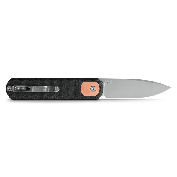 VOSTEED Corgi® - Trek Lock Knife (2.99" 14C28N Blade & Micarta Handle) - CG3SVM2
