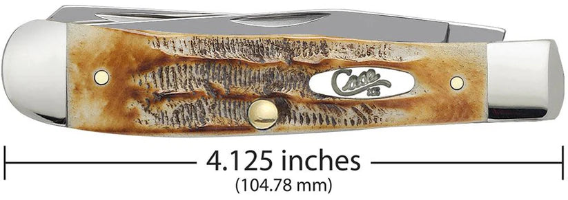 Case® 6.5 BoneStag® Trapper Knife – Tru-Sharp™ Stainless Steel 03573
