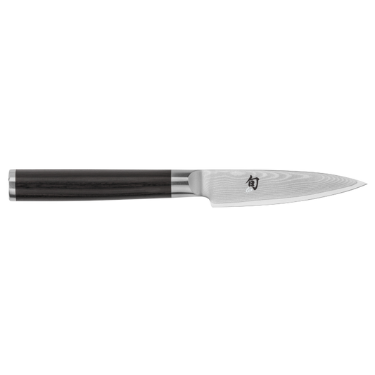 Shun Classic 3.5" Paring Knife – VG-MAX Damascus Precision Kitchen Knife DM0700