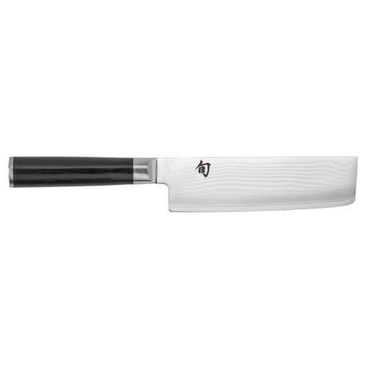 Shun Classic 6.5" Nakiri Knife – VG-MAX Damascus Vegetable Knife DM0728