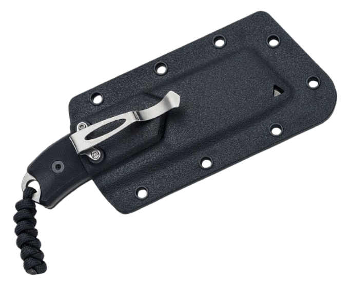 CRKT Razel Compact Fixed Blade Knife 2.32" D2 Chisel Blade Black G10 Handle 4036