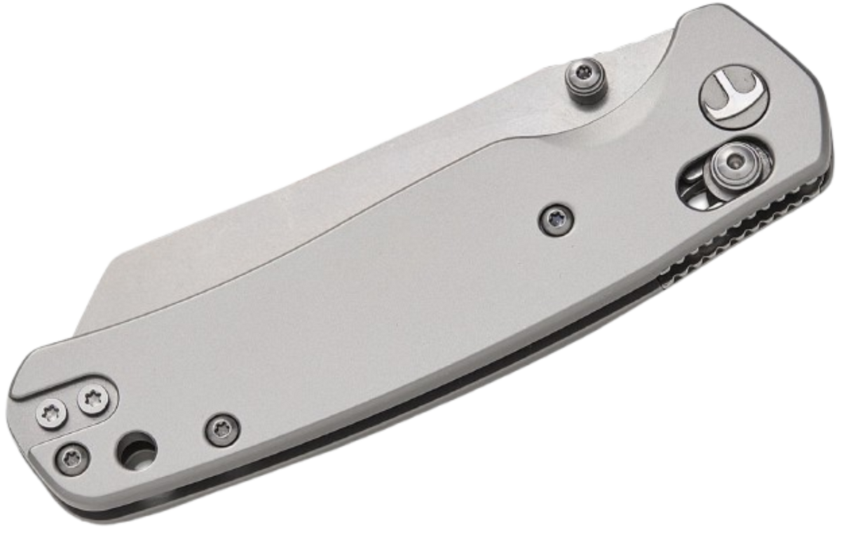 Bestechman Cicada's Wing B-Lock Folding Knife | 3.15" Stonewashed Reverse Tanto Blade | BMK06-S-7