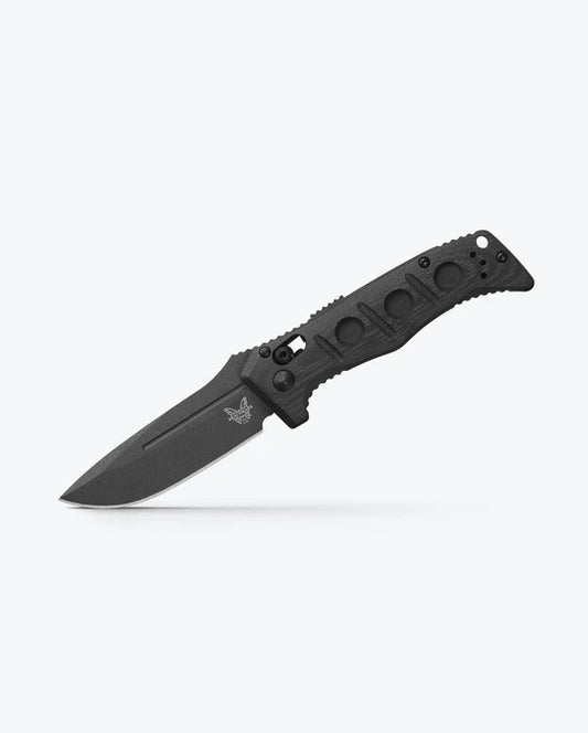 Benchmade Mini Auto Adamas® | Black G10 | Drop-point 2730GY-1
