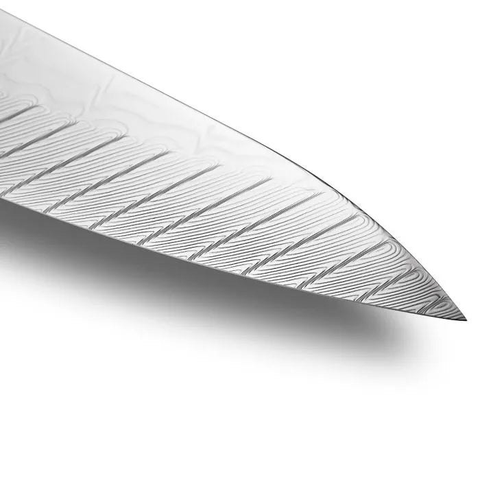Shun Shiranami 8" Chef's Knife – Dual Core VG10/VG2 Damascus Kitchen Knife FRD0706