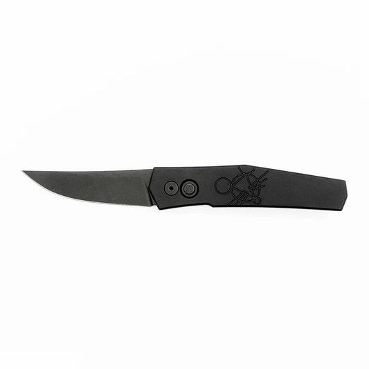 GiantMouse ACE Elmer Blackout Folding Knife ELMER-BLACK-PVD